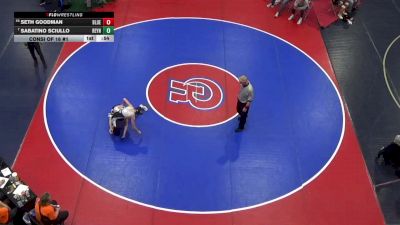 124 lbs Consi Of 16 #1 - Seth Goodman, Blue Mountain vs Sabatino Sciullo, Reynolds