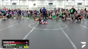 52 lbs Round 2 (6 Team) - Maurice Simmons, The Goon Squad vs Easton Wilson, 84 Athletes