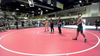 150 lbs Champ. Round 2 - Diego Valdiviezo, Poway vs Finn Woodworth, Cabrillo