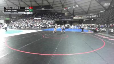 Boys 2A 150 lbs Cons. Semi - Roman Gumm, Rogers (Spokane) vs Camilo Mendez III, Othello