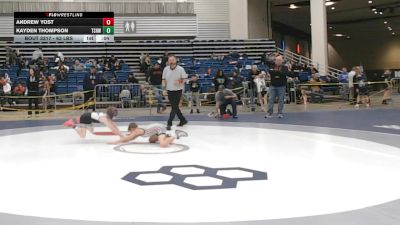 63 lbs Cons. Rd Of 16 - Kayden Thompson, Tri State Hammers Wrestling vs Andrew Yost