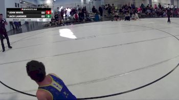 109 lbs Cons. Round 5 - Jack Langner, Seward Wrestling Club vs John White, McCook Youth Wrestling Club