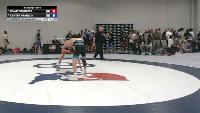 61 kg Champ. Rd Of 64 - Wyatt Stauffer, Blair Academy vs Carter Pearson, Cyclone Regional Training Center C-RTC