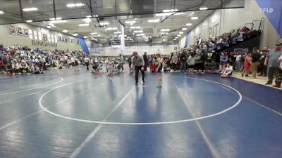 80 lbs Quarterfinal - Blakelee Turner, Stallions Wrestling Club vs Ellen Tingey, Champions Wrestling Club