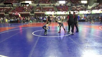 62 lbs Cons. Round 2 - Nate Francis, Fergus Wrestling Club vs Finnley Everson, Mine Yard Dogs Wrestling Club