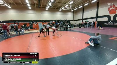 190B Round 4 - Daniel Clawson, Riverton vs Camden Schriner, Greybull/Riverside