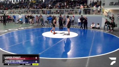 160 lbs Final - Landon Stanley, Nikiski Freestyle Wrestling Club vs Princeton Corbitt, Anchorage Freestyle Wrestling Club