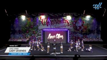 Luxe Cheer - Lady Legends [2023 L6 Limited - XSmall Day 1] 2023 Spirit Celebration Christmas Grand Nationals