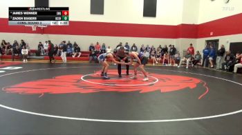 150 lbs Cons. Round 3 - James Wenner, East Marshall/GMG vs Zaden Eggers, BCLUW-SH