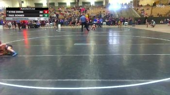 45 lbs Quarterfinal - Kyrie Ewing, Blackman Wrestling Club vs Paul Bonner, Rabbit Wrestling Club