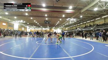 157 lbs Consi Of 8 #2 - Thomas Slater, East Greenwich vs Chris D'Andrea, Smithfield