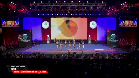 Fire & Ice Allstars - Hail [2025 L6 Limited Senior XSmall Coed Finals] 2025 The Cheerleading Worlds