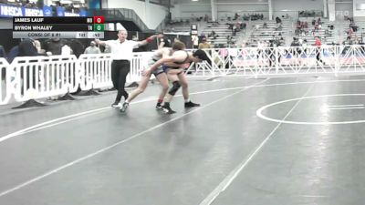 132 lbs Consi Of 8 #1 - James Lauf, MO vs Byron Whaley, TN