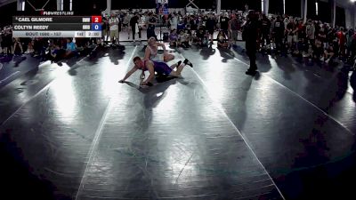 157 lbs Champ. Round 3 - Cael Gilmore, Beast Mode Wrestling vs Coltyn Reedy, Ohio