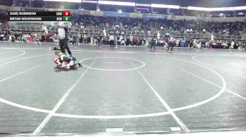 55 lbs Quarterfinal - Zane Robinson, Cabot WC vs Bryan Woodward, Ogdens Outlaws