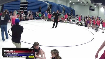 145 lbs Round 5 (6 Team) - Ella Saewert, Minnesota Storm Girls vs Maeve Peach, Team Iowa Girls