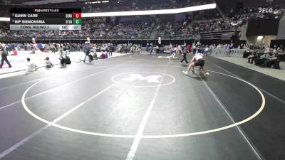 Cons. Round 3 - Quinn Carr, Dell Rapids vs Rip Siemonsma, O`Gorman