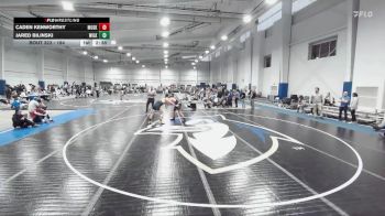 184 lbs 5th Place Match - Jared Bilinski, Wilkes vs Caden Kenworthy, Muskingum