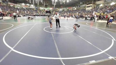 80 lbs Round Of 32 - Derick Sandoval, Ortega Middle School vs Simon Carter, Severance MS