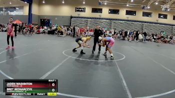 100 lbs Round 1 (4 Team) - Jaden Washinton, Team Gotcha vs Bret Bednarczyk, Hanover Hawkeye
