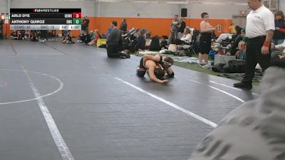 100 lbs Round 3 (6 Team) - Arlo Dye, Capital City WC vs Anthony Quiroz, Silo WC