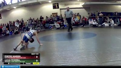 70 lbs Cons. Round 3 - Porter Warren, Bulldog Premier Wrestling Club vs Lucas Pickerill, Memorial Tiger Wrestling Club