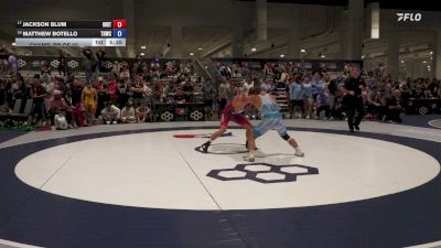 61 kg Champ. Rd Of 32 - Jackson Blum, Indiana RTC vs Matthew Botello, Tar Heel Wrestling Club