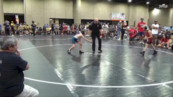 85 lbs Round 1 (6 Team) - Lukas Cala, NC National Team Gold vs Maddox Bruchez, Rebel Wrestling