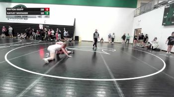 155 lbs Cons. Semi - Kayley Whitaker, Har-Ber vs Payton Knipp, Spring Hill Wrestling