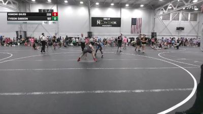 144 lbs Round 1 (4 Team) - Kimoni Giles, South Side WC Black vs Tyson Gibson, Whitted Trained