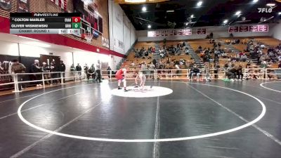 138 lbs Champ. Round 1 - Oliver Wisniewski, Green River vs Colton Marler, Evanston