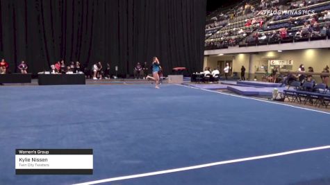 Kylie Nissen - Women's Group, Twin City Twisters - 2021 Women's Xcel Region 4 Championships