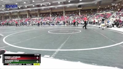 40 lbs Semifinal - Kreed Lathrum, The Best Wrestler vs Evander Cole, Marion Jr