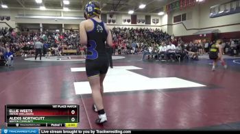 117-122 lbs 1st Place Match - Ellie Weets, Vinton-Shellsburg vs Alexis Northcutt, Benton Community