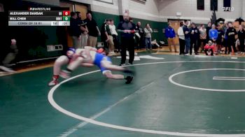 120 lbs Consi Of 16 #1 - Alexander Dansak, Bridgewater-Raynham vs Bill Chen, Braintree