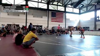129-137 lbs Cons. Round 1 - Kayden Hughes, Lawrence North Wrestling Club vs Dominic Trumpy, TJ Trained Wrestling