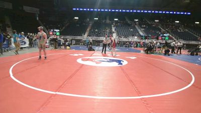 4A-215 lbs Quarterfinal - David McCoy, Evanston vs Gage Robinson, Thunder Basin High School