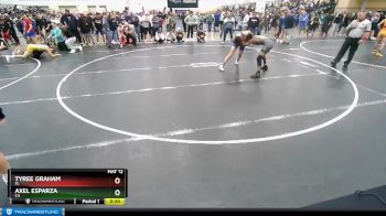 132 lbs Cons. Round 3 - Axel Esparza, CA vs Tyree Graham, FL