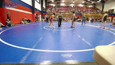 110 lbs Rr Rnd 4 - Jaxon Wilkey, Jenks Trojan Wrestling Club vs Stella Caygill, R.A.W.