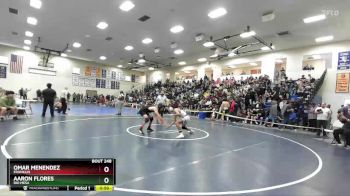 132 lbs Cons. Round 2 - Omar Menendez, Franklin vs Aaron Flores, Rio Mesa