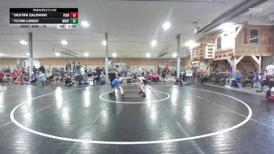 75 lbs Semifinal - Dexter Zalewski, Perry vs Flynn Longo, Montville