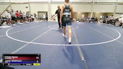 150 lbs Semis & 3rd Wb (16 Team) - Declan Koch, Wisconsin vs Tege Kelley, Utah