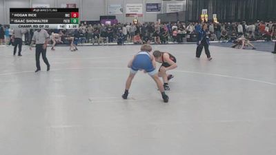 126 lbs Champ. Rd Of 32 - Hogan Rice, ISI Wrestling Club vs Isaac Showalter, Patton Trained