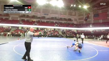 100 lbs 5th Place Match - Lola Colo, Nampa vs Aliayha Torres, Middleton
