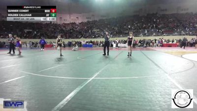 94 lbs Round Of 32 - Gunner Condit, Morrison JH vs Holden Callihan, Jay Junior High