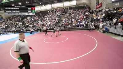 3A 120 lbs Cons. Round 2 - Dixon Peacock, Emery vs Ryder Rollins, Emery