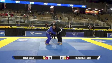 Fred Aldemar Franco vs Sergio Luciano 2025 Pan Jiu Jitsu IBJJF Championship