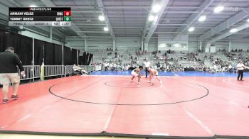 120 lbs Rr Rnd 2 - Armani Velez, Fight Barn WC vs Tommy Gretz, Quest School Of Wrestling Black