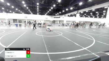 116 lbs Final - Trinity Garza, Red Wave Wrestling vs Caterina Barriga, Apex Wr Ac