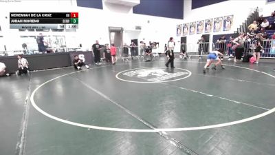 70 lbs Cons. Semi - Judah Moreno, So Cal Hammers Wrestling vs Nehemiah De La Cruz, Rough House